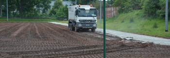 13.06.2018 – Der Untergrund wird stabilisiert